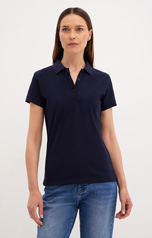 Polo z bawełny merceryzowanej