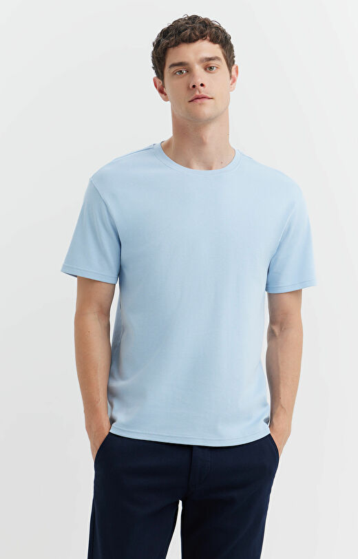 T-shirt regular z bawełny organicznej