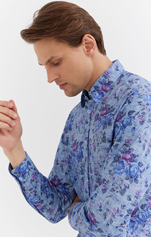 Koszula w kwiaty
