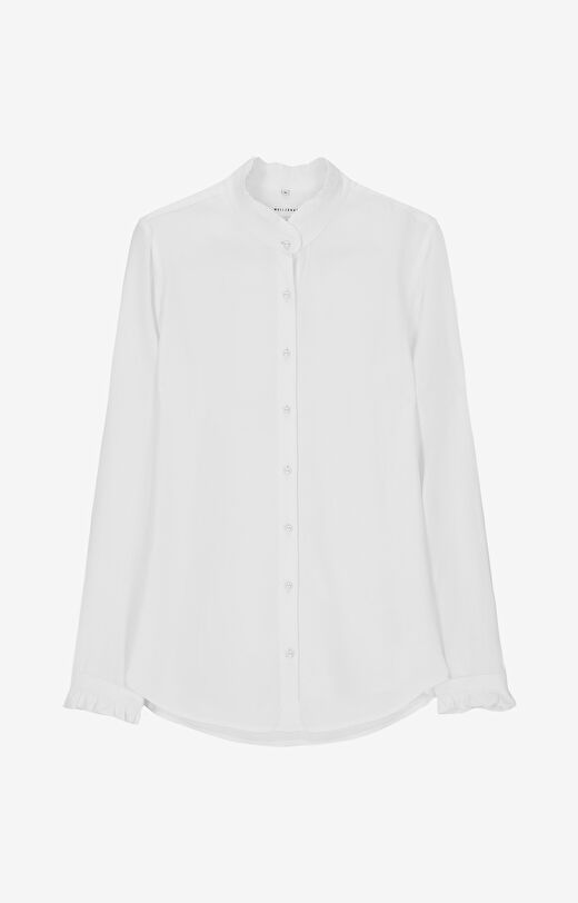 Koszula z wiskozy z fakturą