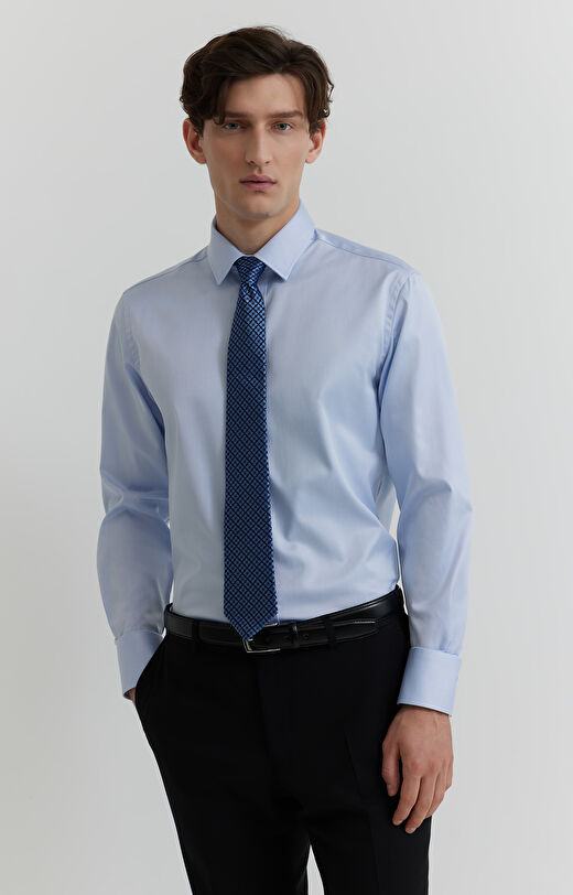 Koszula w drobny wzór