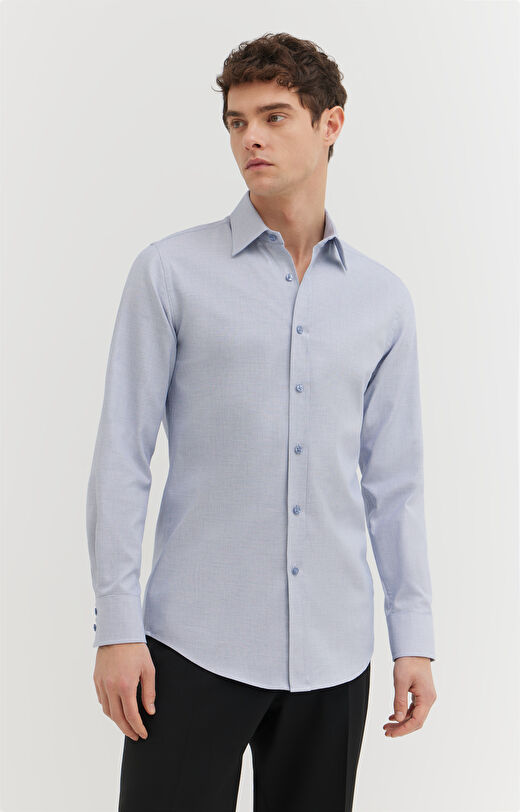 Koszula z bawełny merceryzowanej