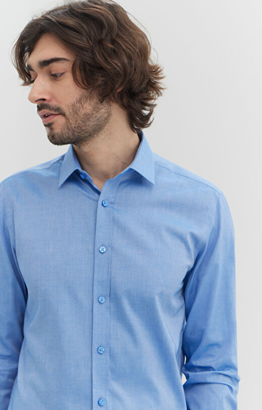 Koszula z bawełny oxford