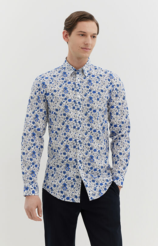 Koszula w kwiaty