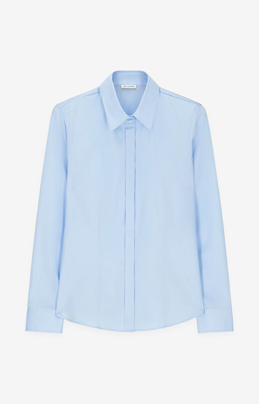 Koszula z satynowej bawełny