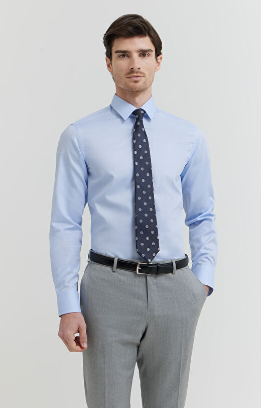 Koszula z bawełny organicznej w kropki