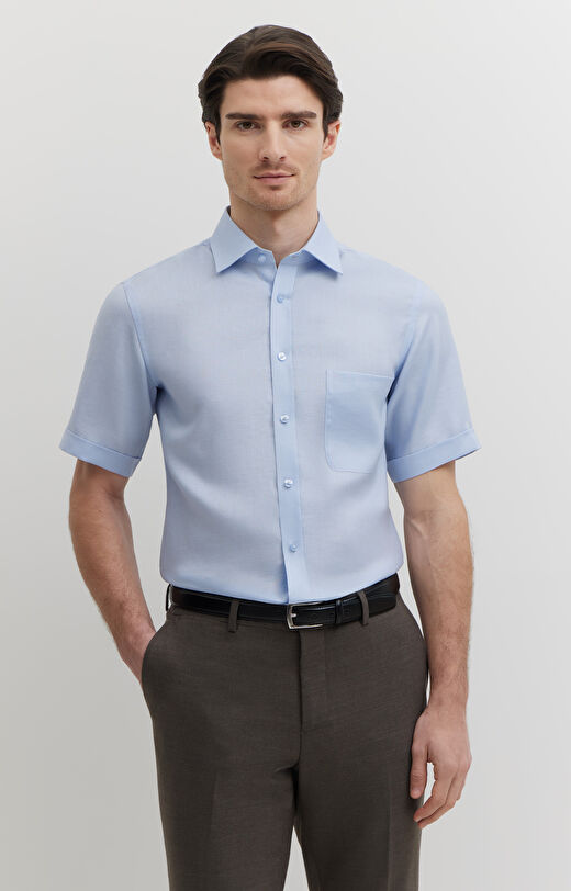 Lniana koszula formalna