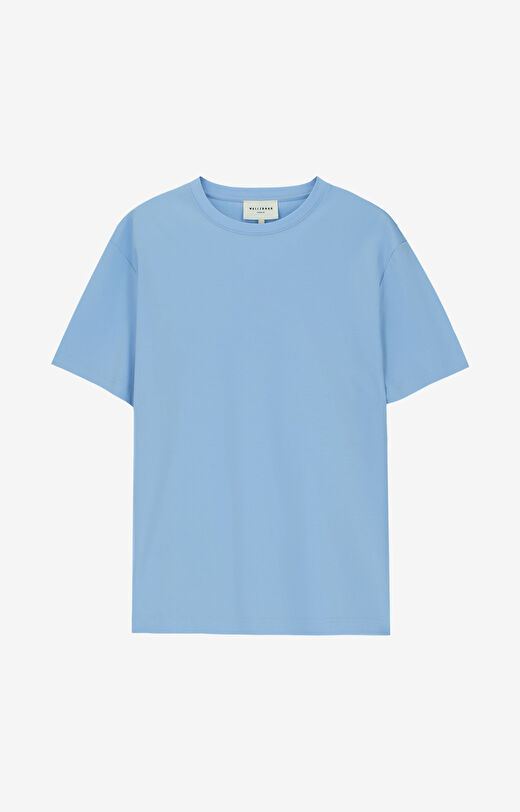 T-shirt z bawełny merceryzowanej