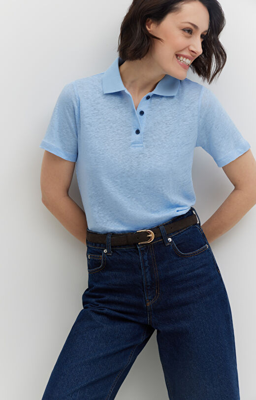 Lniane polo