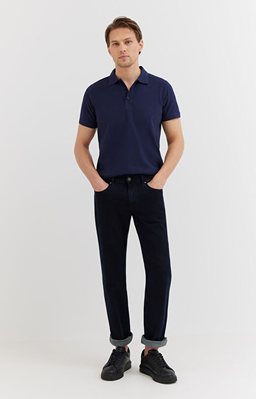 Gładkie polo z bawełny organicznej