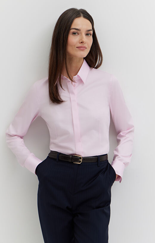 Koszula z satynowej bawełny