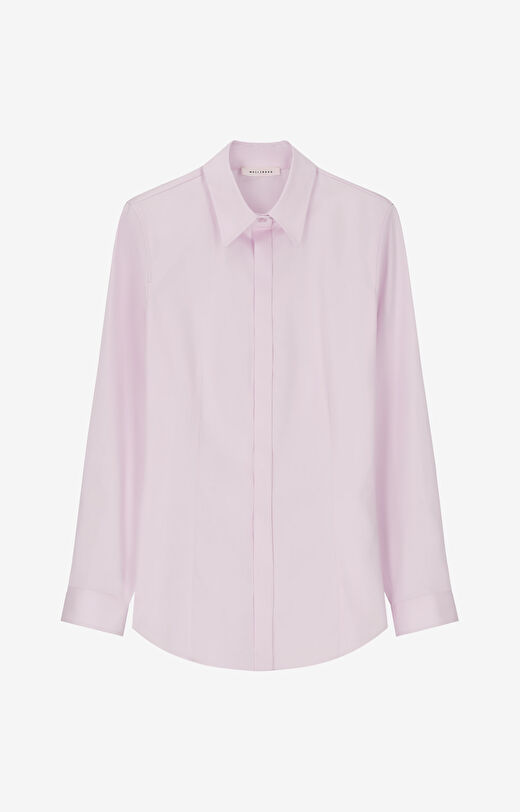 Koszula z satynowej bawełny