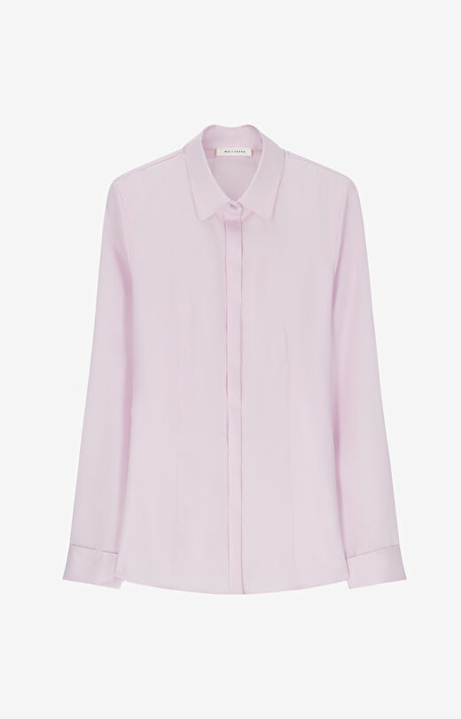 Koszula w prążki na spinki