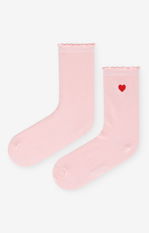 Skarpety z falbanką