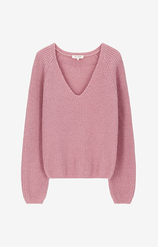 Sweter z wełną i alpaką