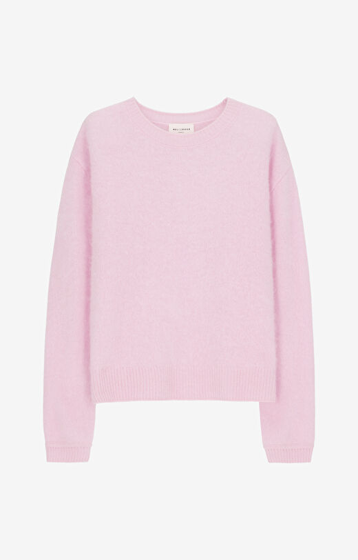 Sweter z puchatej wełny