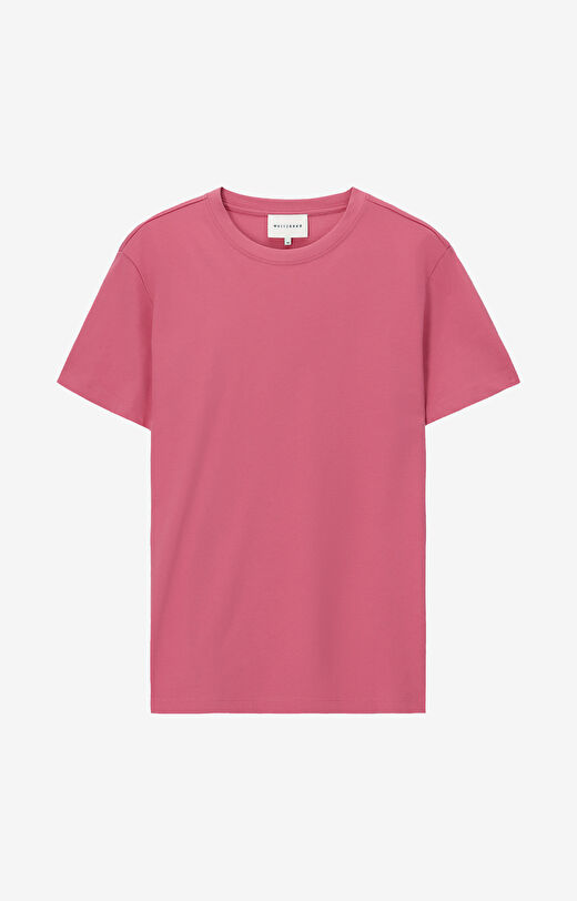 Gładki t-shirt z bawełny organicznej