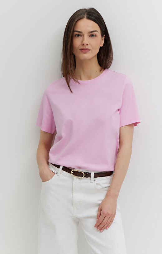 T-shirt regular z bawełny organicznej