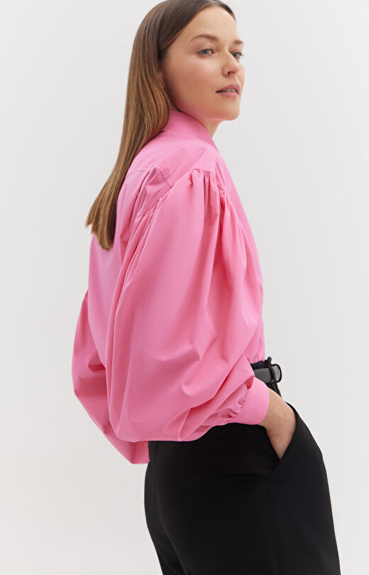 Koszula z bufiastym rękawem