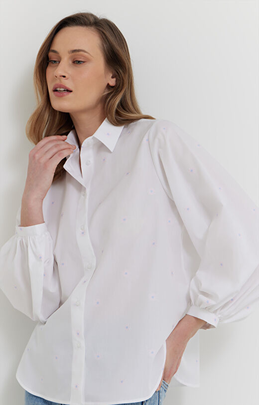 Koszula z szerokim rękawem