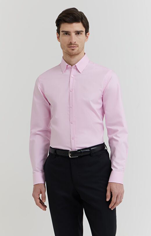 Koszula o splocie oxford