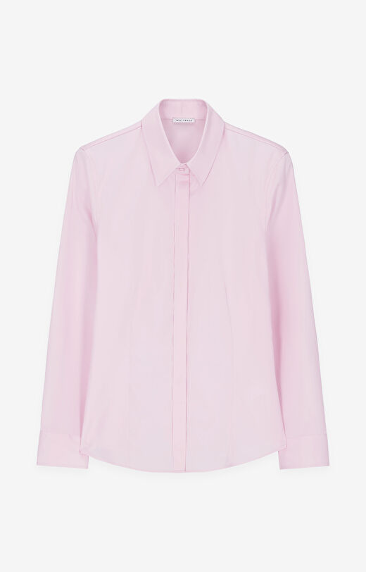 Koszula z satynowej bawełny