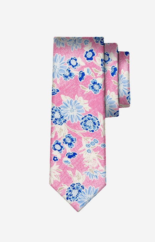 Różowy krawat LAMBERT