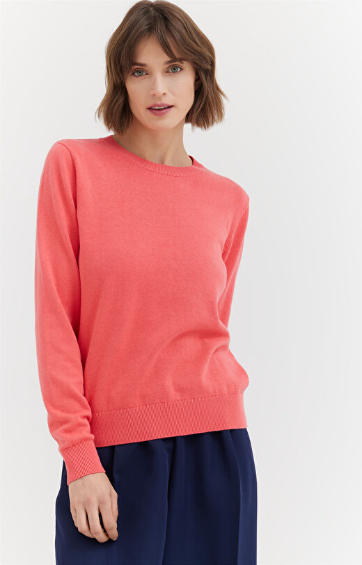 Sweter z bawełny organicznej