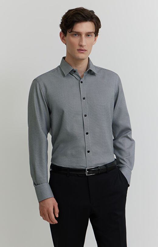 Koszula w mikrowzór