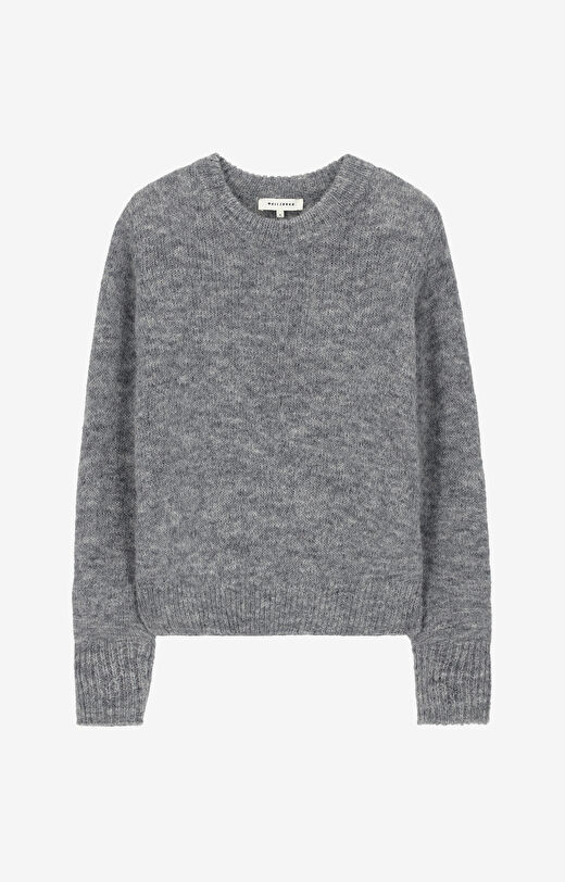 Sweter z wełną alpaki