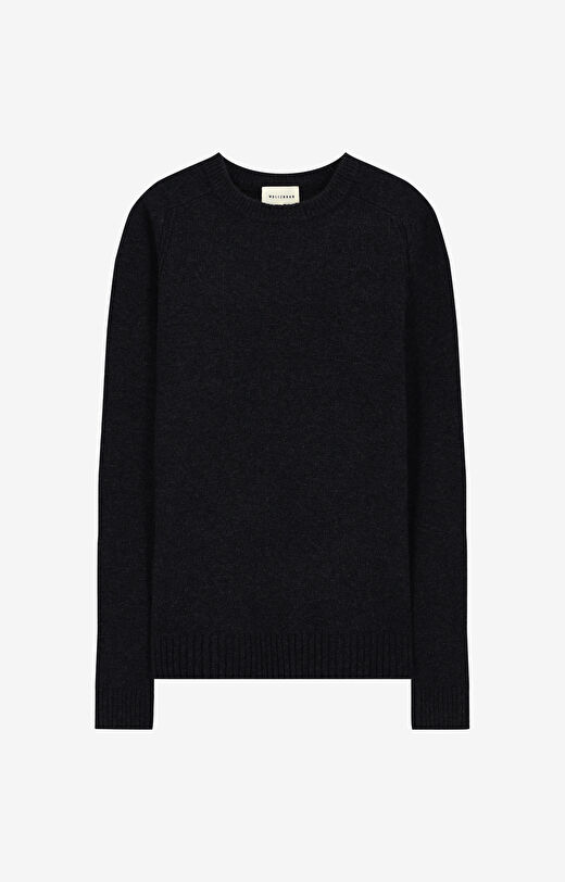 Casualowy sweter z wełną