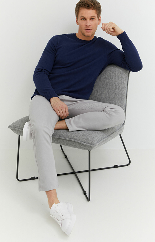 Sweter z bawełny organicznej