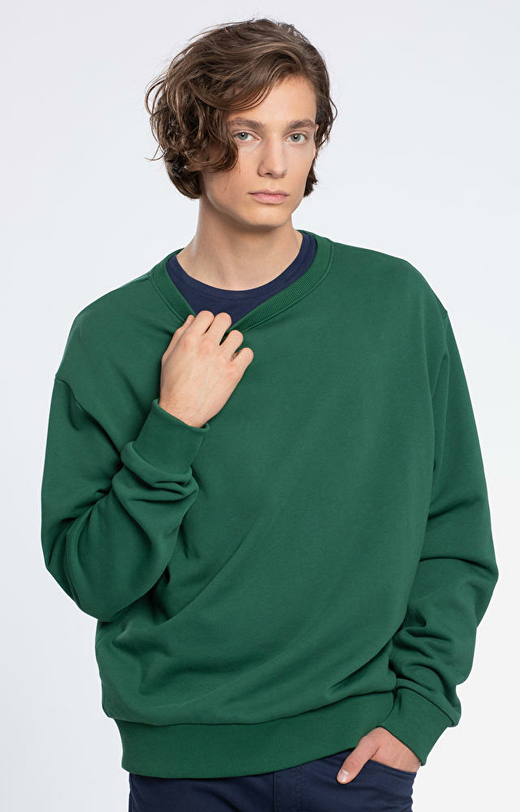 Zielona bluza męska WÓLCZANKA