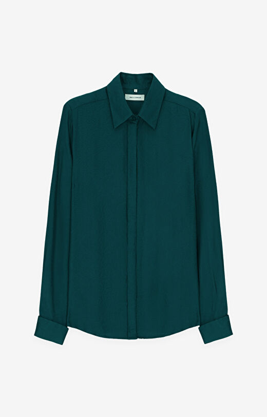 Koszula z żakardowej wiskozy