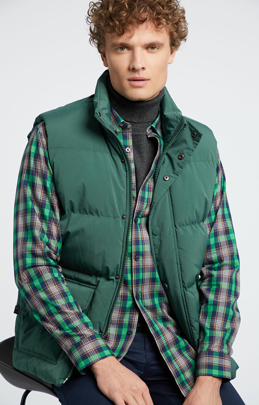 Flanelowa koszula w kratkę