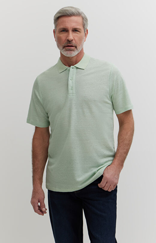 Polo ze strukturalnego lnu