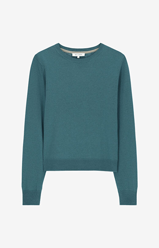 Sweter z dodatkiem wełny merino i kaszmiru