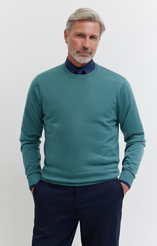 Sweter z wełny merino