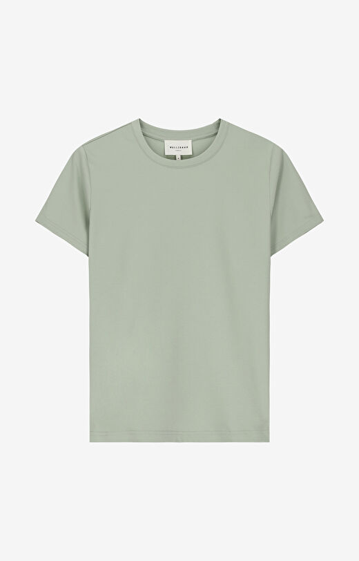 T-shirt z bawełny podwójnie merceryzowanej