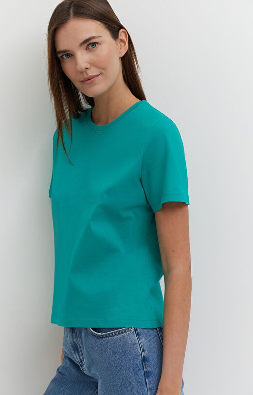 T-shirt regular z bawełny organicznej