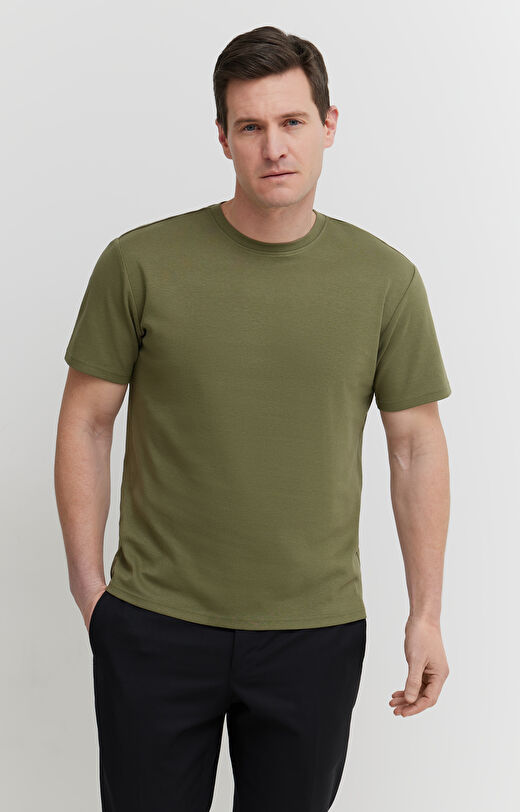 T-shirt regular z bawełny organicznej