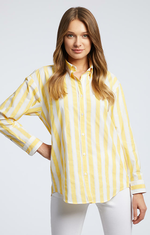 Żółta koszula damska LAMBERT