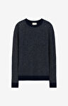 Casualowy sweter z wełną