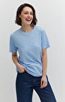 Lniany t-shirt